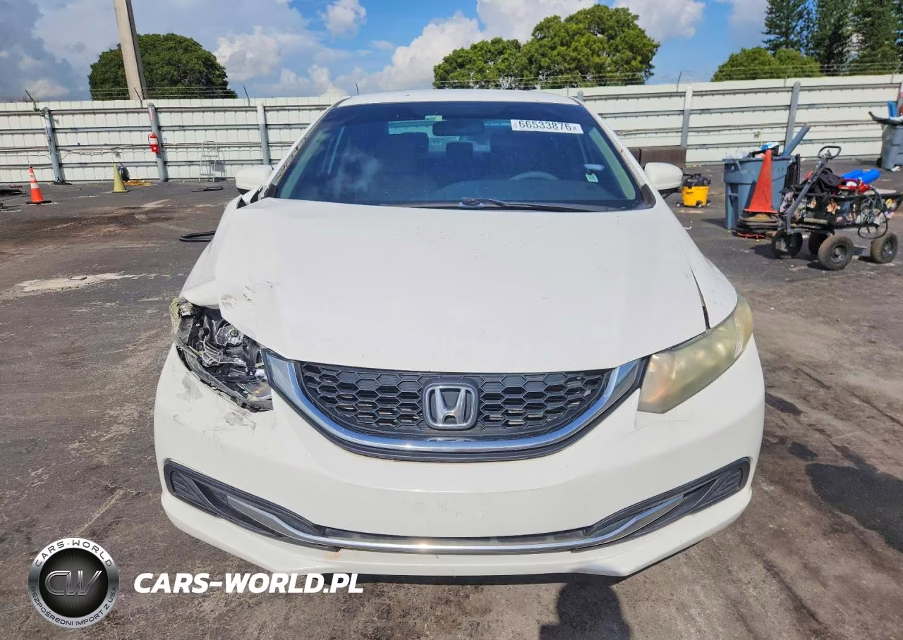 2014 Honda Civic Lx VIN:19XFB2F55EE034050 - 5