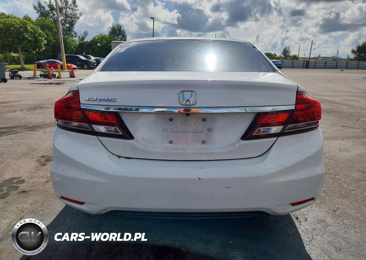 2014 Honda Civic Lx VIN:19XFB2F55EE034050 - 6