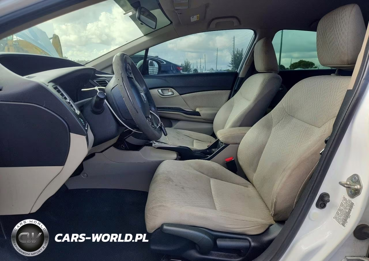 2014 Honda Civic Lx VIN:19XFB2F55EE034050 - 7