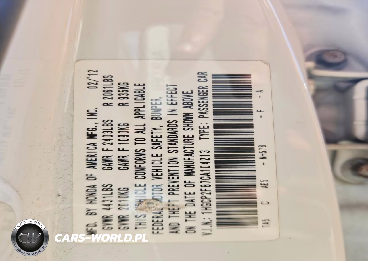 2011 Honda Accord Exl VIN:1HGCP3F8XBA011710 - 13