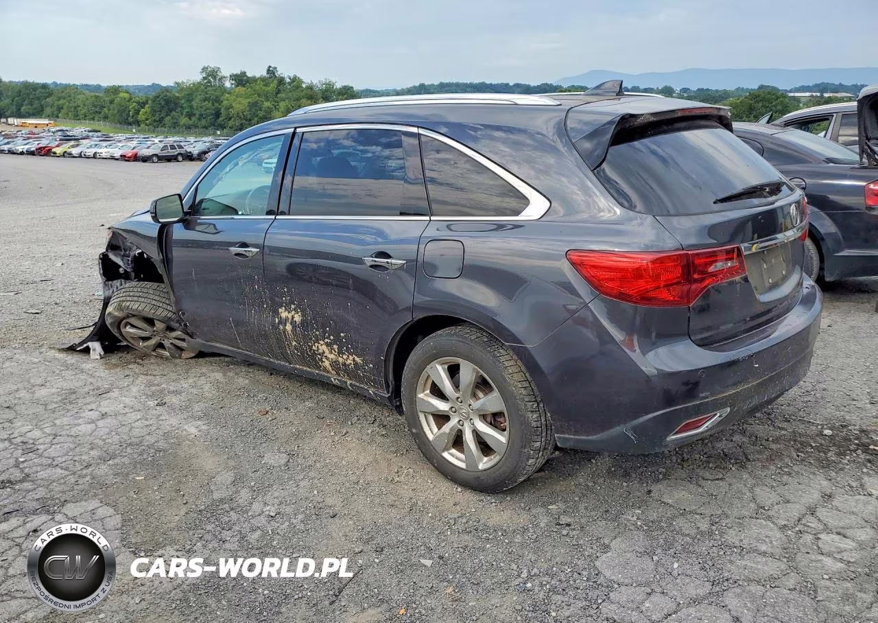 2016 Acura Mdx Advance VIN:5FRYD4H98GB042203 - 2