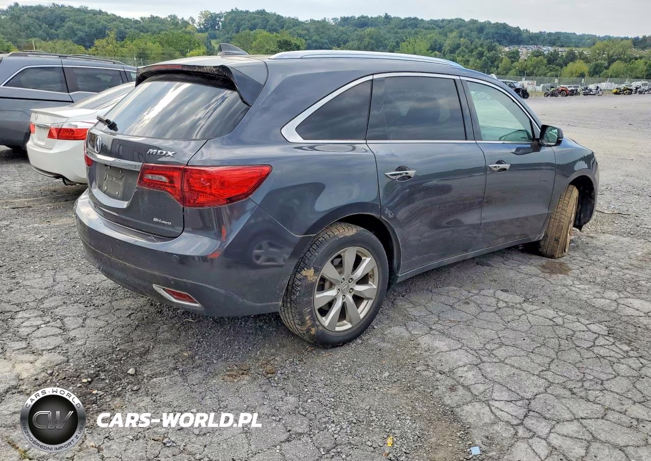 2016 Acura Mdx Advance VIN:5FRYD4H98GB042203 - 3
