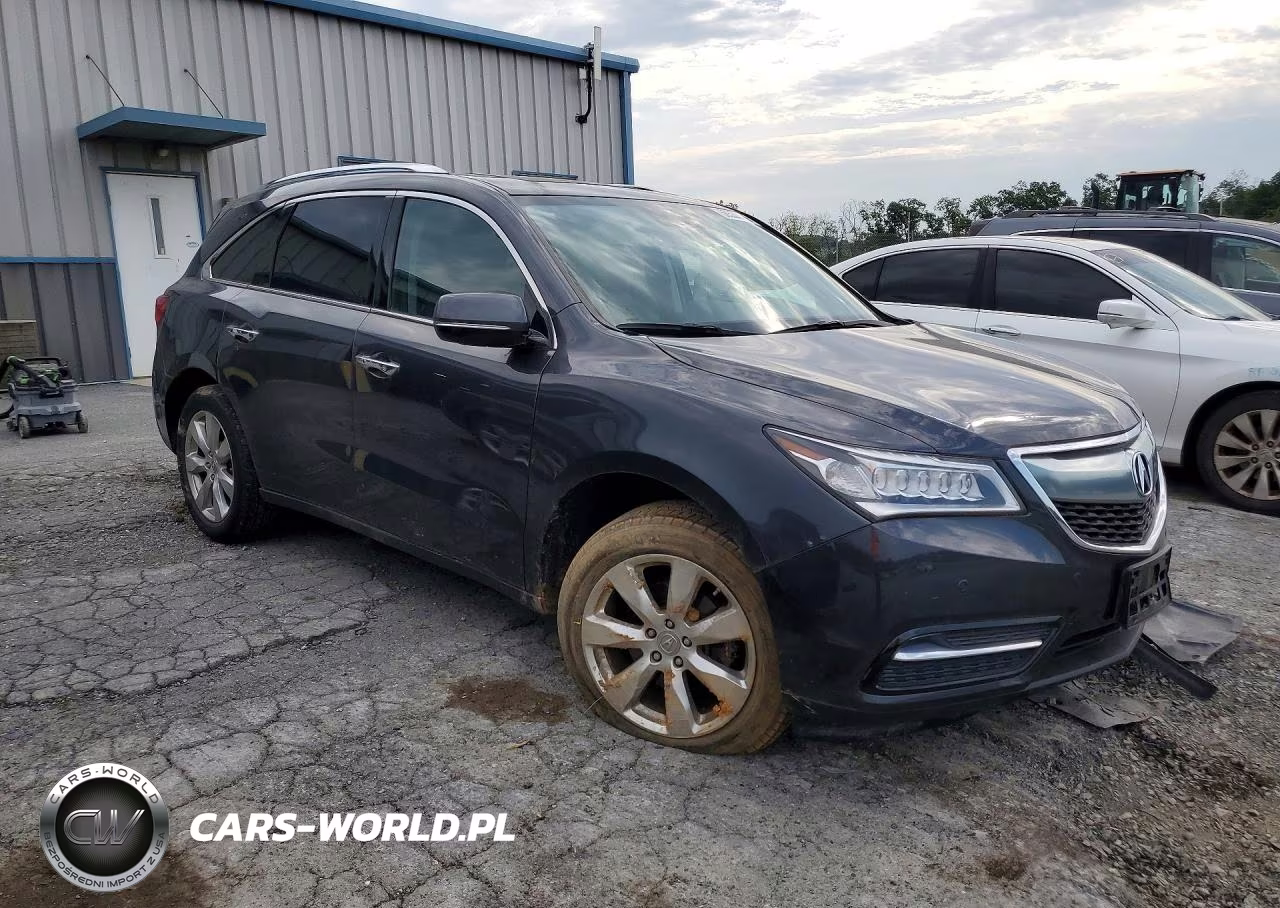2016 Acura Mdx Advance VIN:5FRYD4H98GB042203 - 4