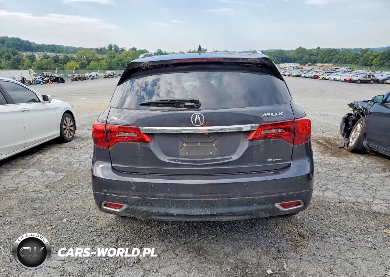 2016 Acura Mdx Advance VIN:5FRYD4H98GB042203 - 6