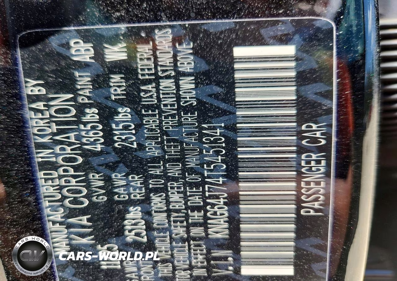 2026 Kia K5 Gt Line VIN:KNAG64J74T5451341 - 13
