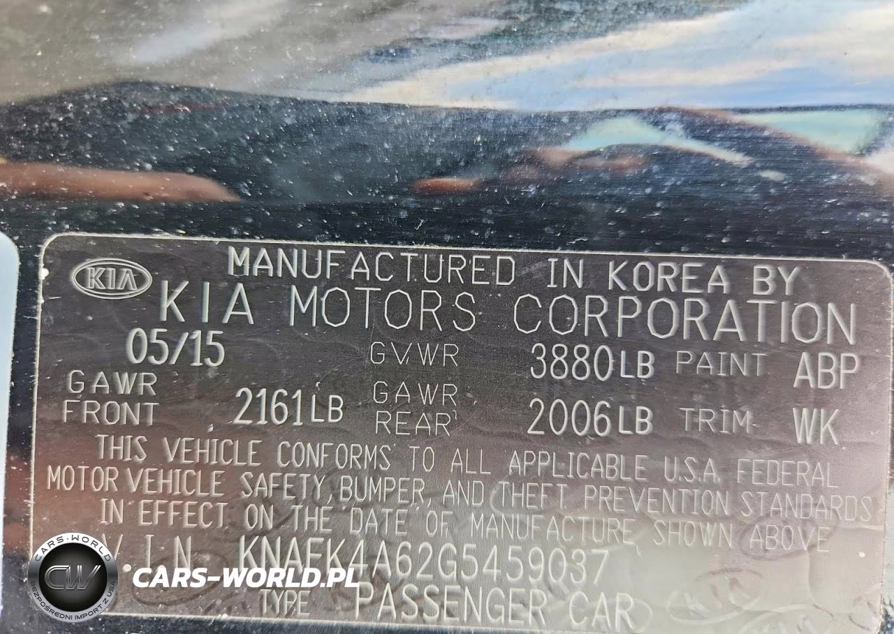 2016 Kia Forte 4D Lx VIN:KNAFK4A62G5459037 - 12