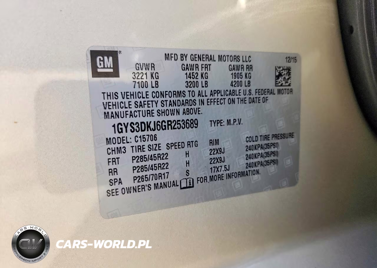 2016 Cadillac Escalade Platinum VIN:1GYS3DKJ6GR253689 - 13