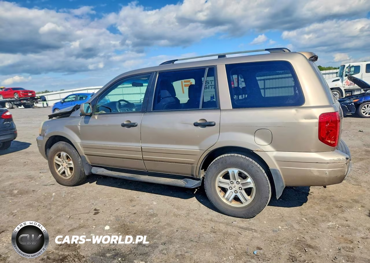 2003 Honda Pilot Exl VIN:2HKYF18723H617111 - 2