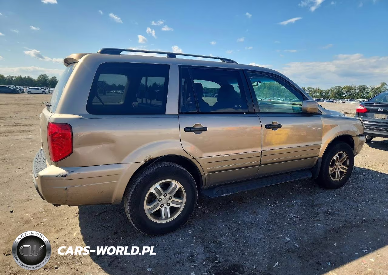 2003 Honda Pilot Exl VIN:2HKYF18723H617111 - 3