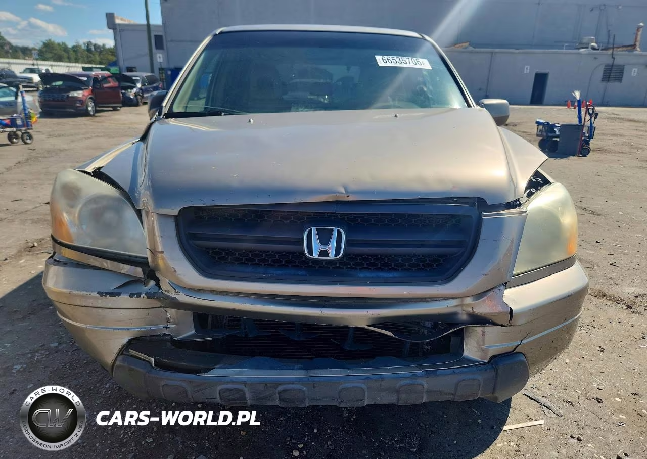 2003 Honda Pilot Exl VIN:2HKYF18723H617111 - 5