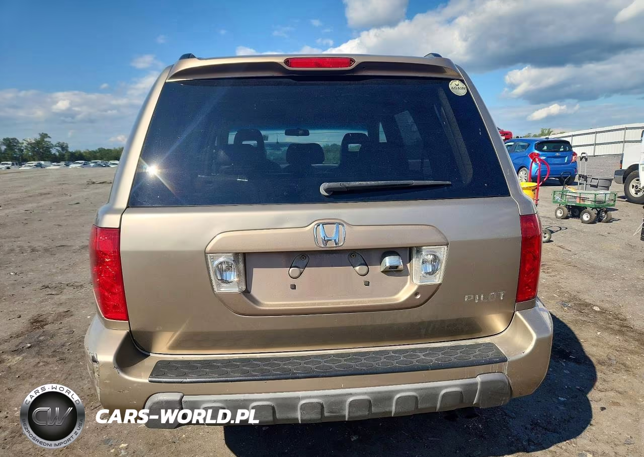 2003 Honda Pilot Exl VIN:2HKYF18723H617111 - 6