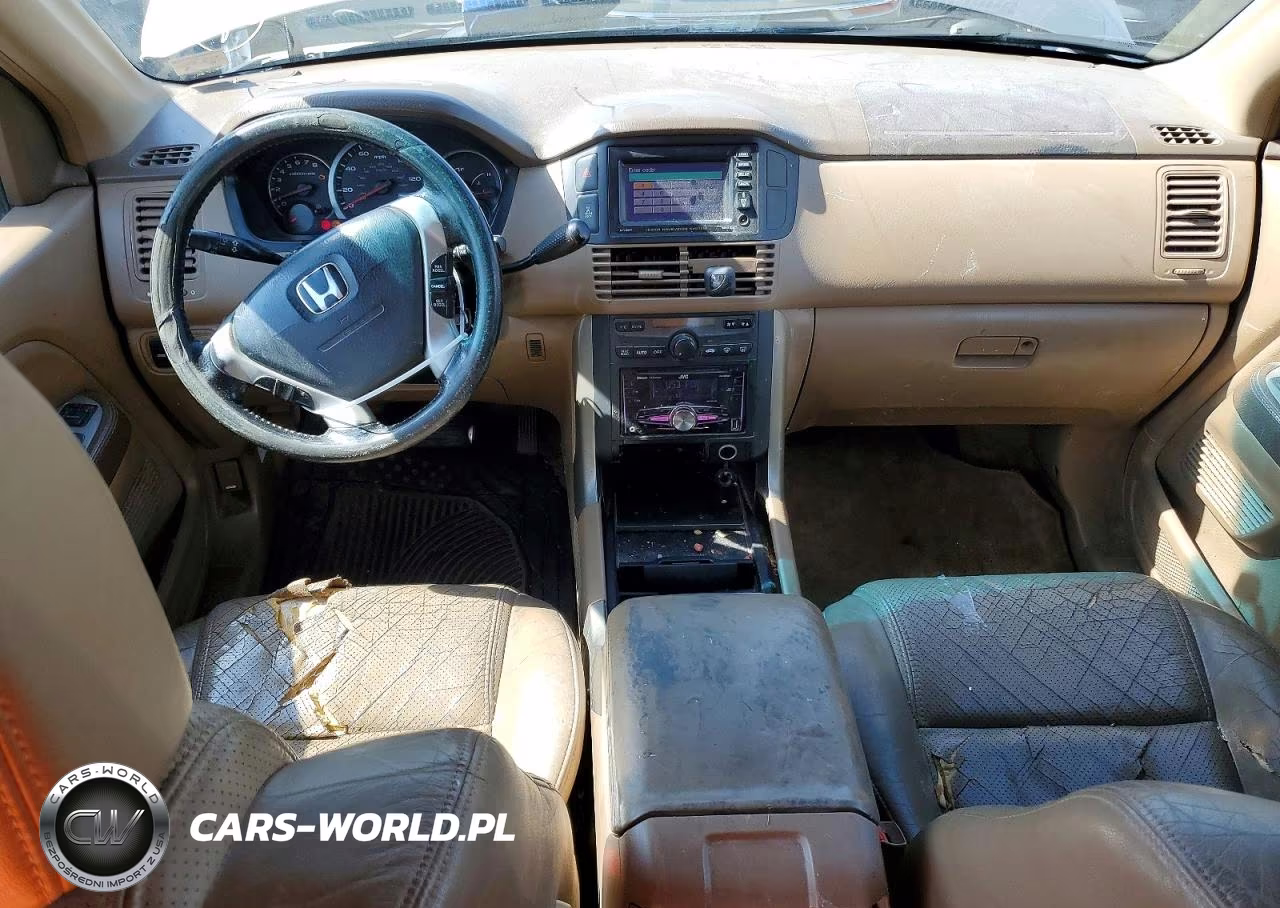 2003 Honda Pilot Exl VIN:2HKYF18723H617111 - 8