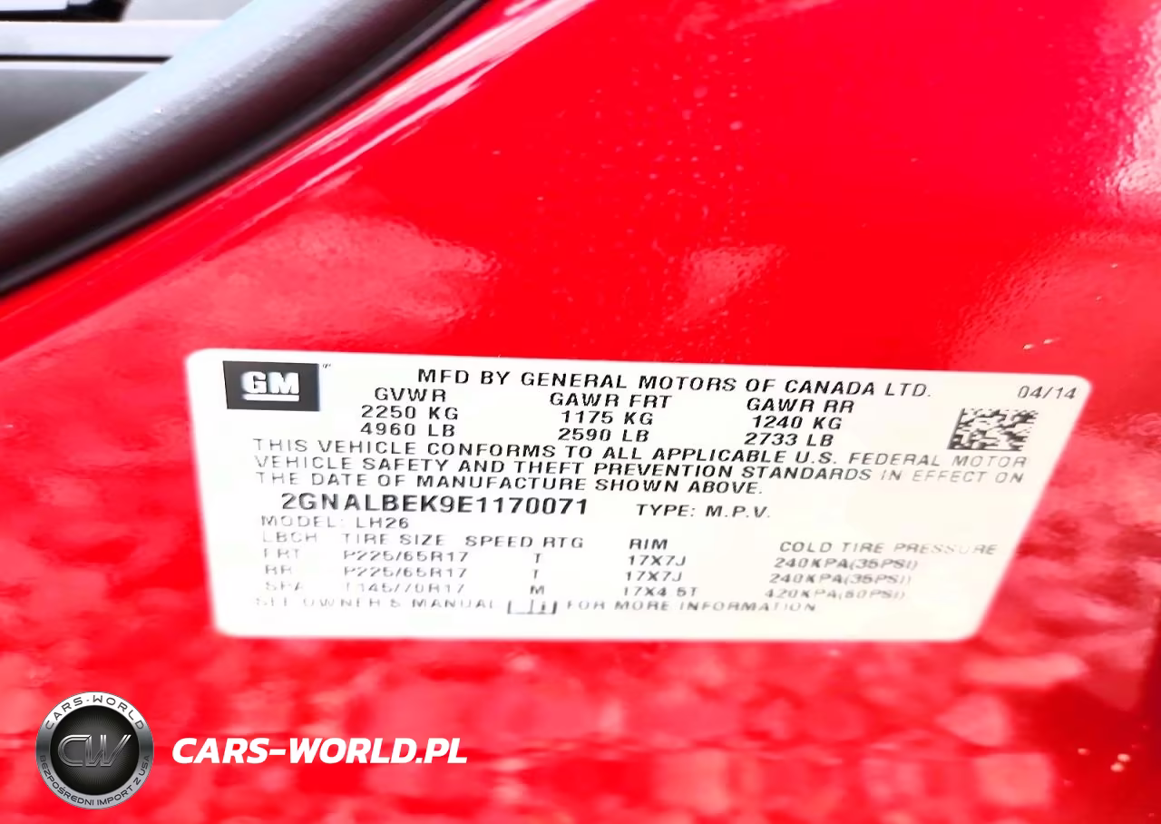 2014 Chevrolet Equinox Lt VIN:2GNALBEK9E1170071 - 13