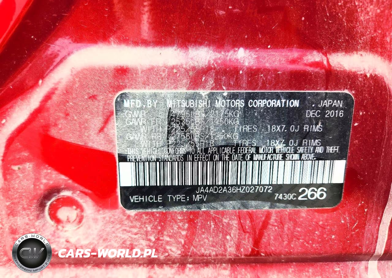 2017 Mitsubishi Outlander Es VIN:JA4AD2A36HZ027072 - 12