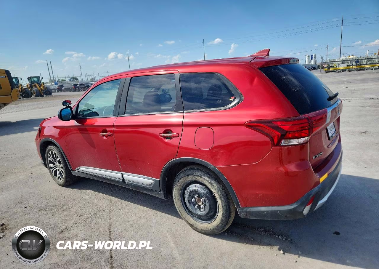 2017 Mitsubishi Outlander Es VIN:JA4AD2A36HZ027072 - 2