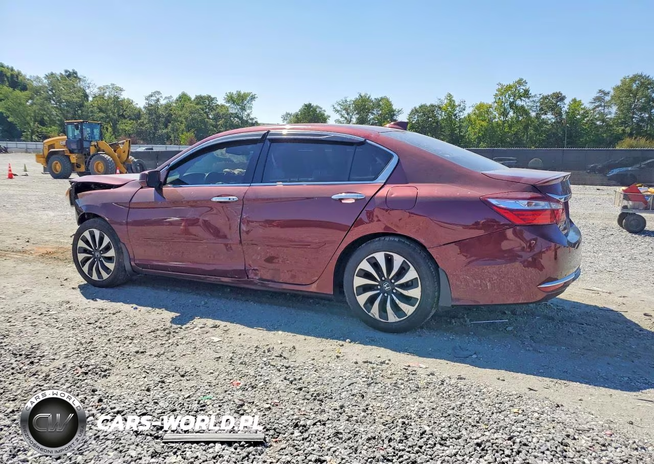 2017 Honda Accord Hybrid Exl VIN:JHMCR6F56HC013093 - 2