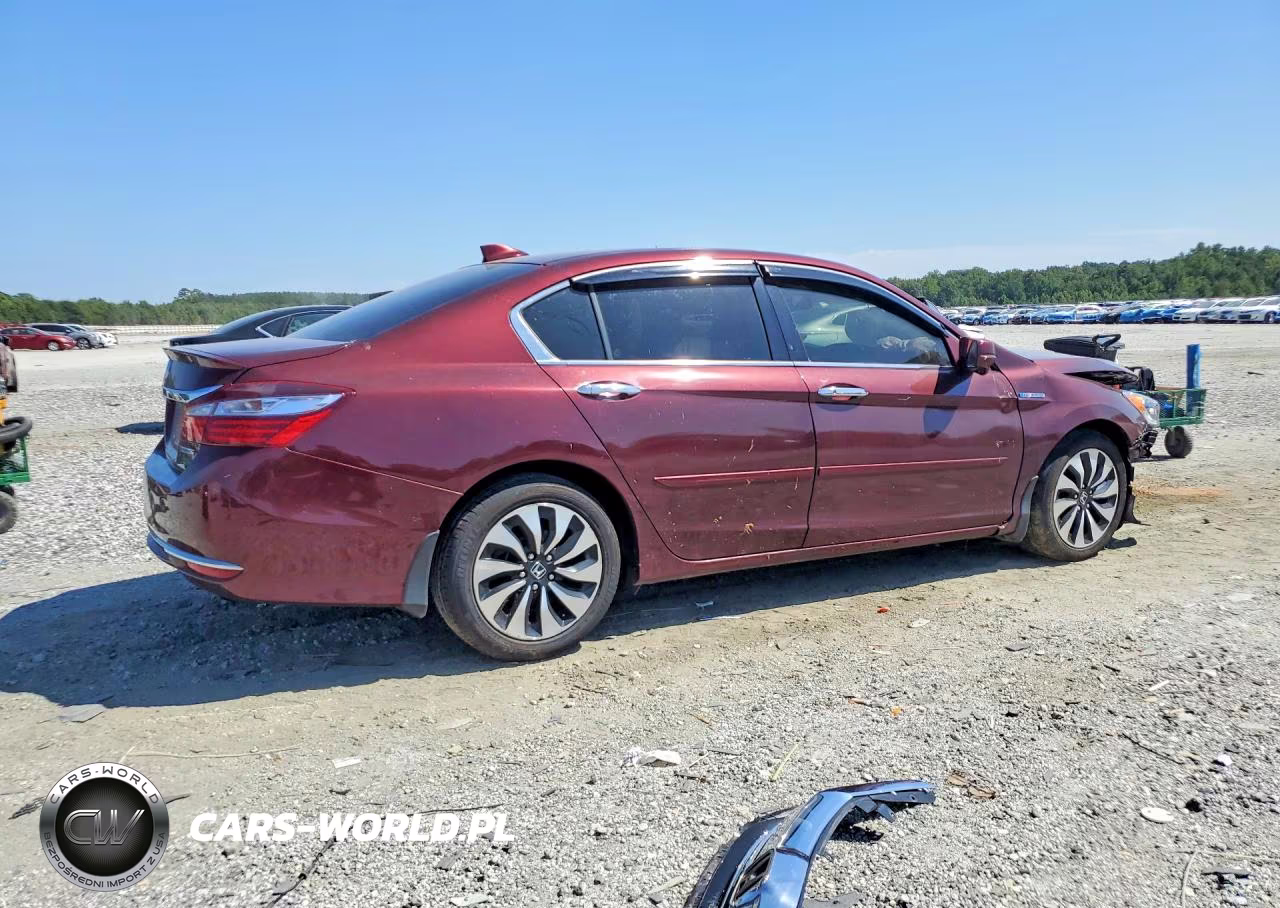 2017 Honda Accord Hybrid Exl VIN:JHMCR6F56HC013093 - 3