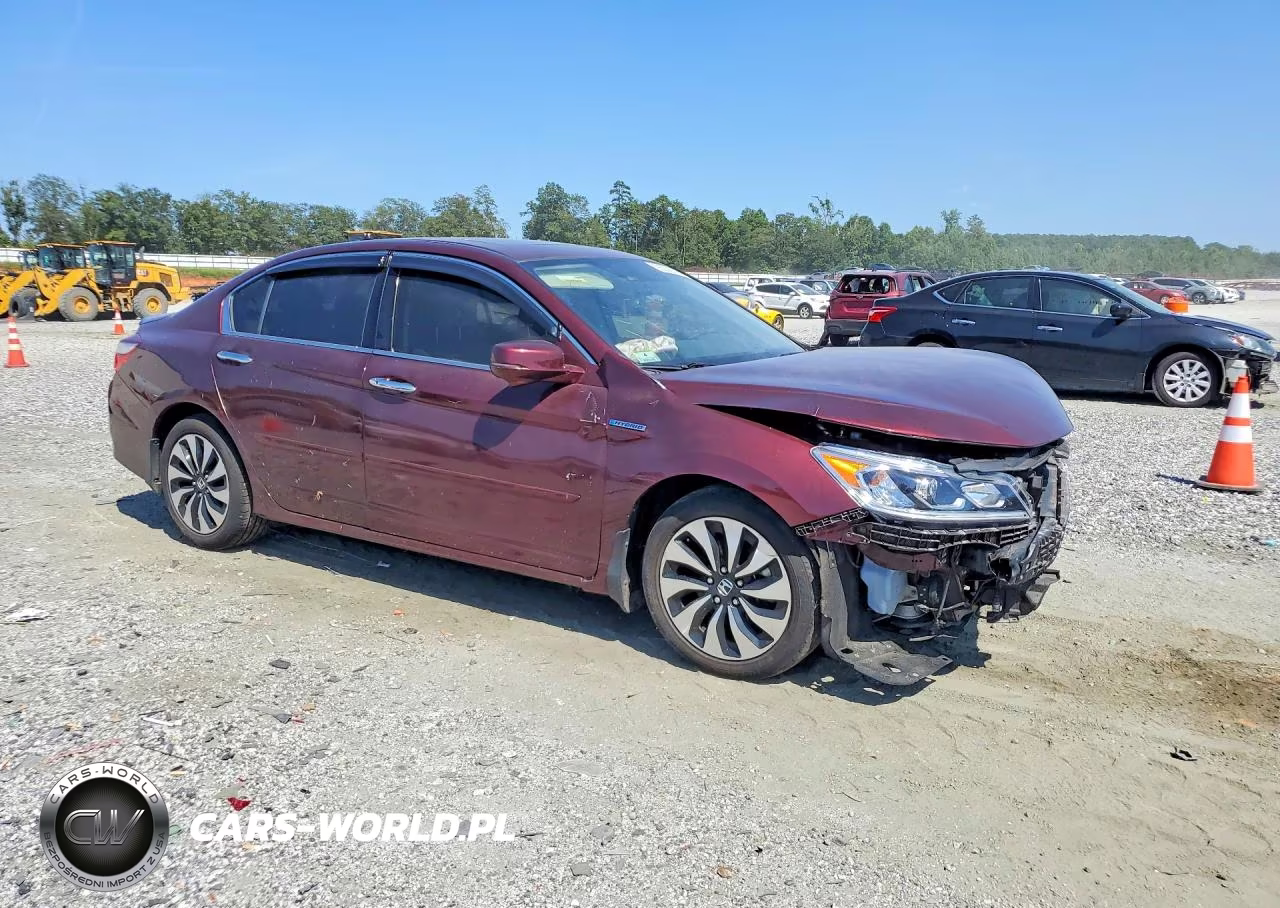 2017 Honda Accord Hybrid Exl VIN:JHMCR6F56HC013093 - 4