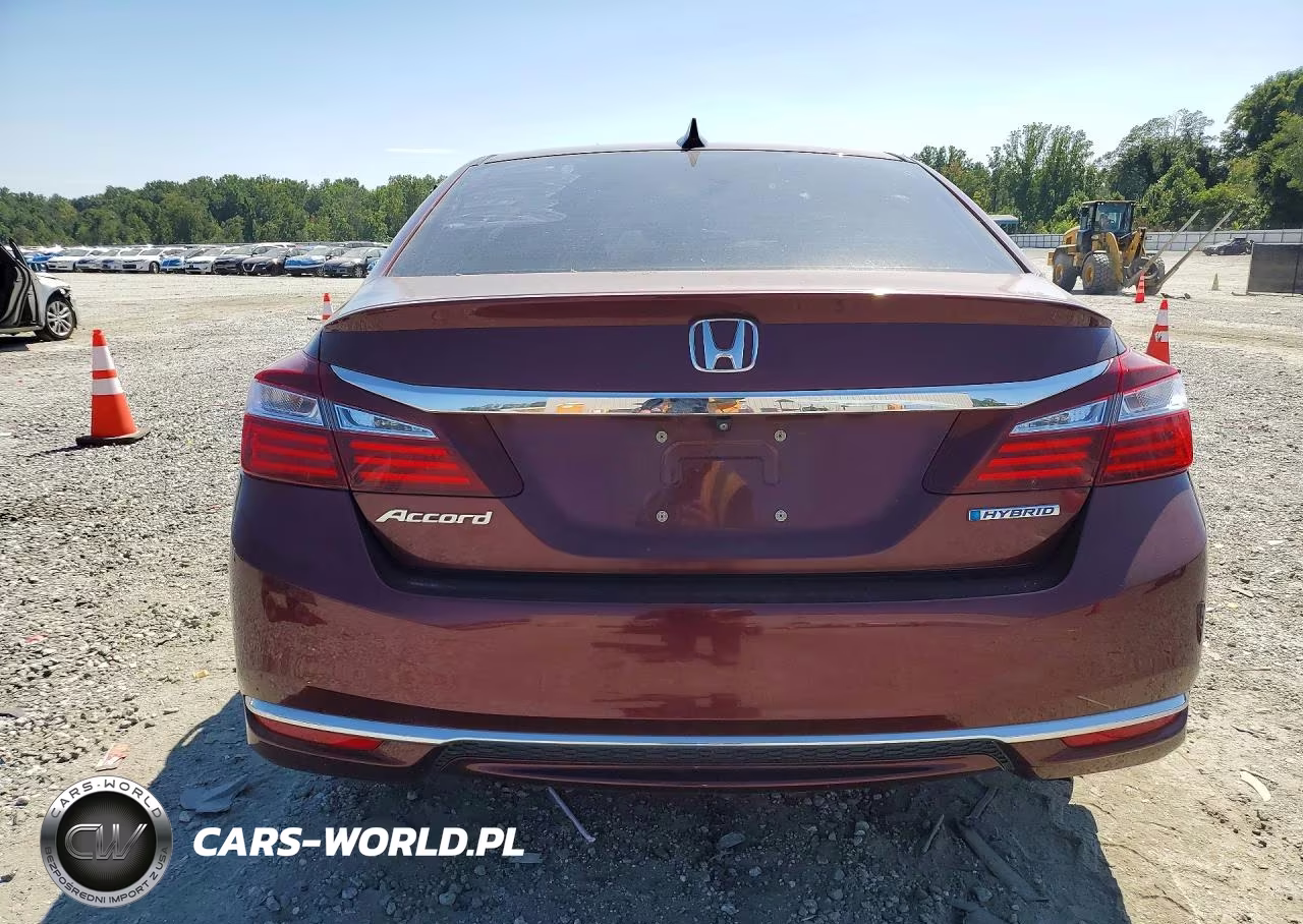 2017 Honda Accord Hybrid Exl VIN:JHMCR6F56HC013093 - 6