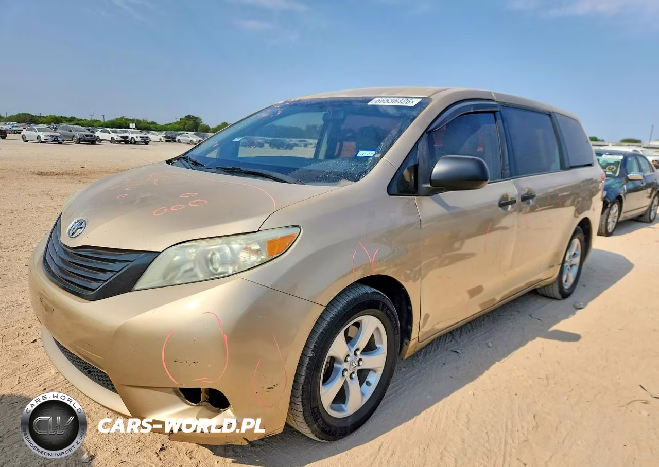 2011 Toyota Sienna Base 7-Passenger VIN:5TDKA3DC3BS007293 - 1