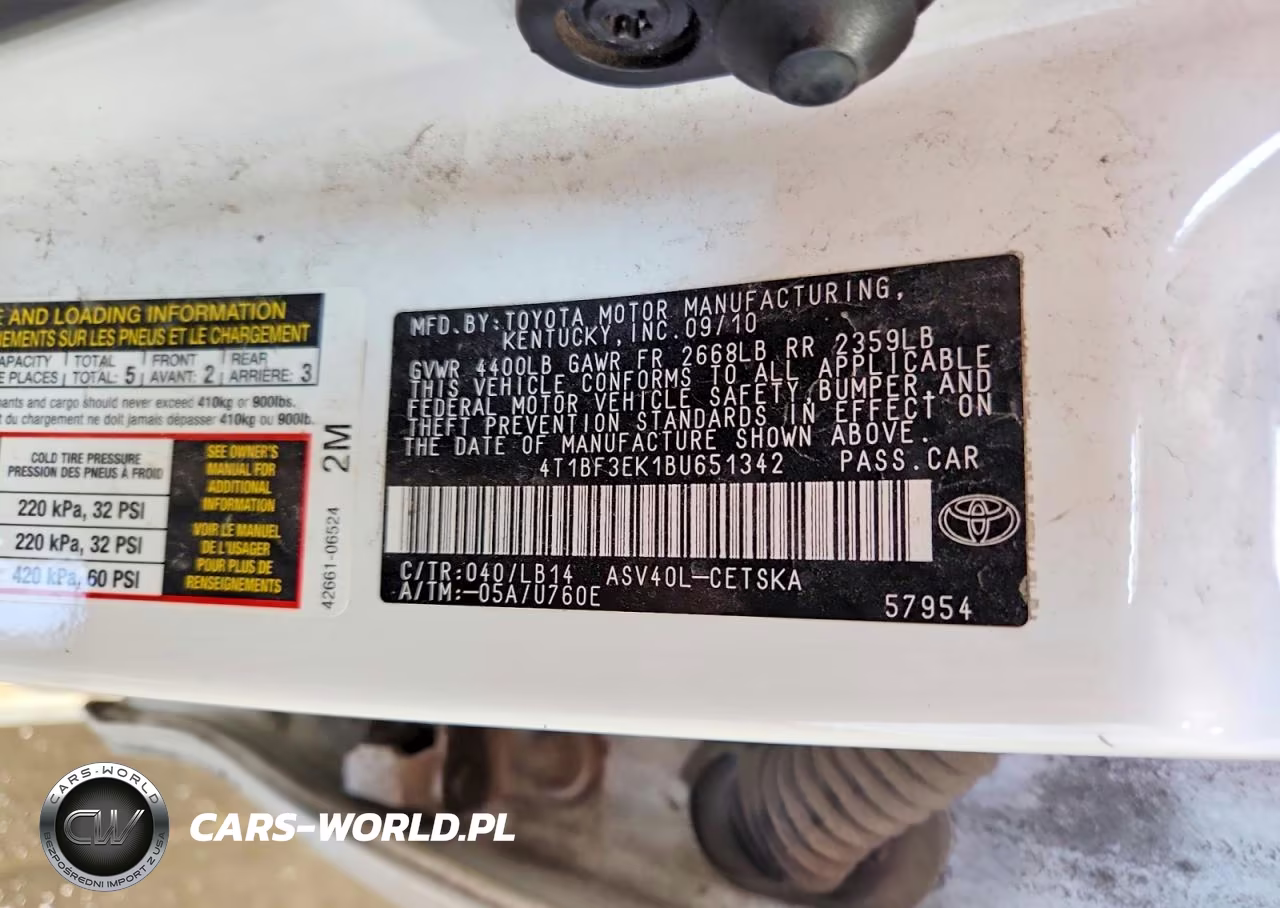 2011 Toyota Camry Se VIN:4T1BF3EK1BU651342 - 12