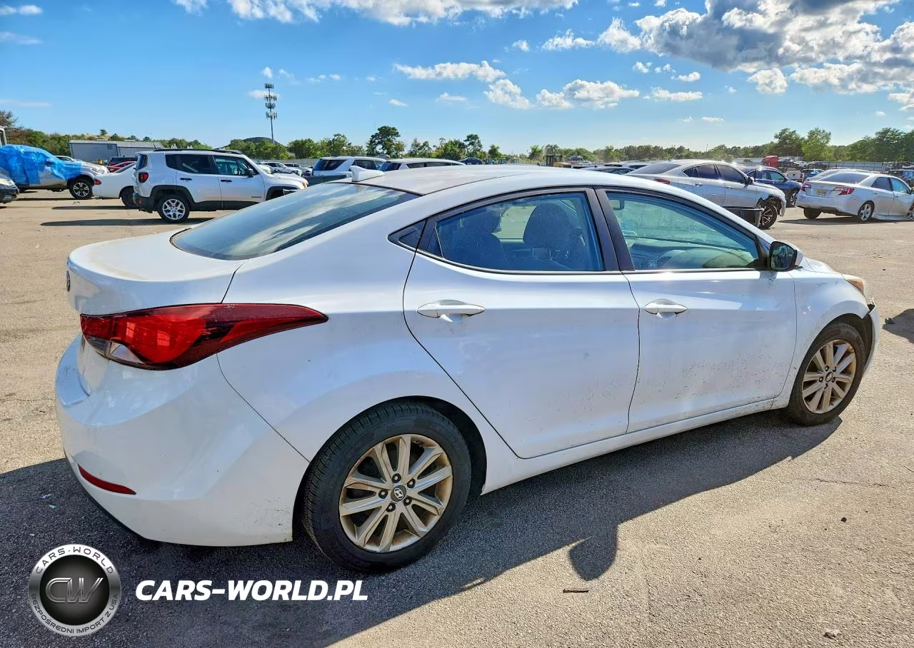 2016 Hyundai Elantra Se VIN:5NPDH4AE2GH744515 - 3