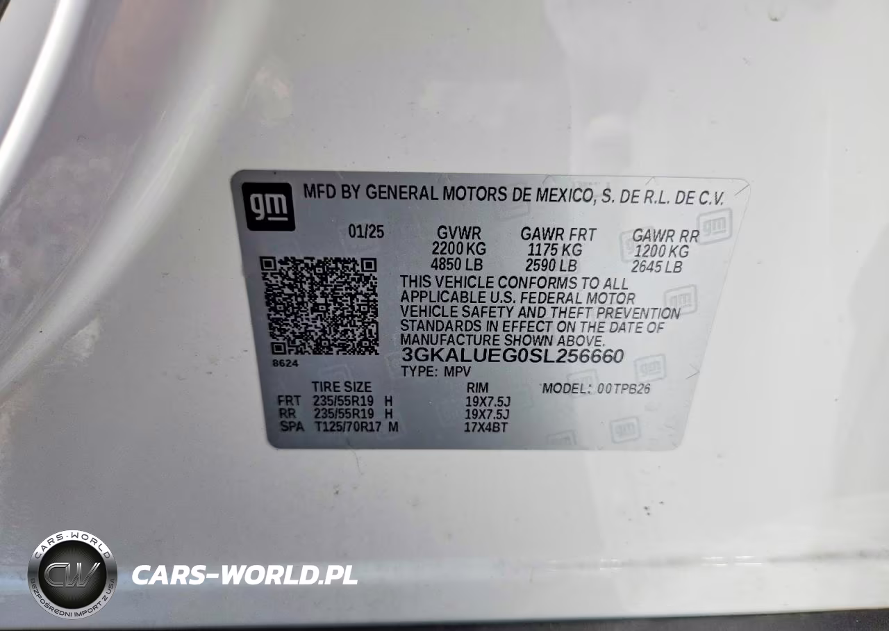 2025 GMC Terrain Elevation VIN:3GKALUEG0SL256660 - 12