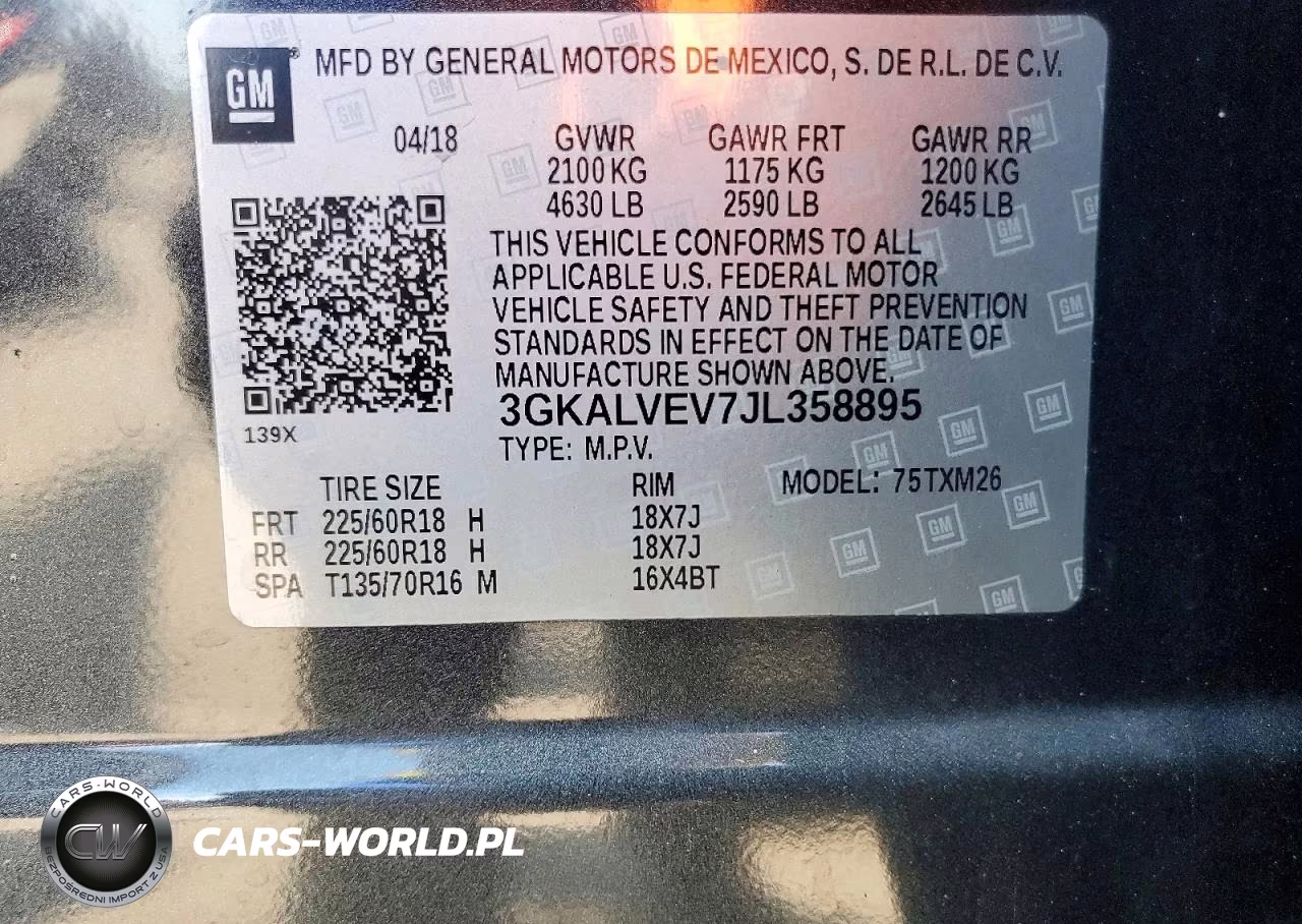2018 GMC Terrain Slt VIN:3GKALVEV7JL358895 - 13