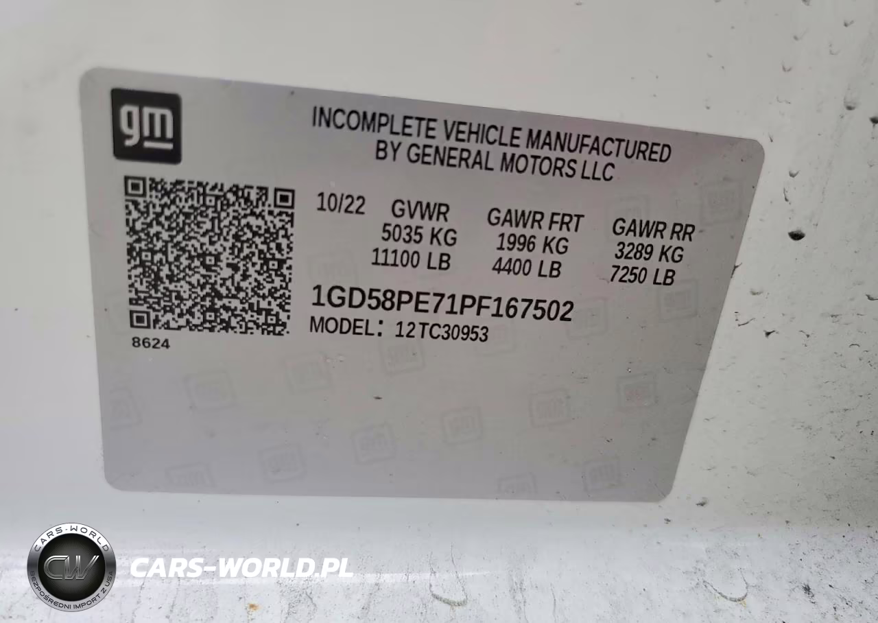 2023 GMC Sierra C3500 VIN:1GD58PE71PF167502 - 12