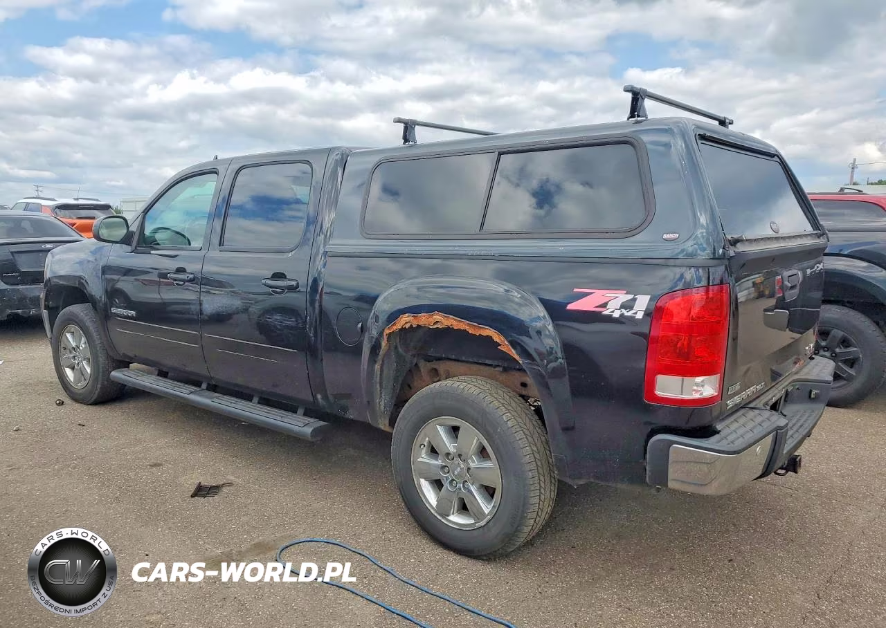 2012 GMC Sierra K1500 Slt VIN:3GTP2WE72CG116057 - 2