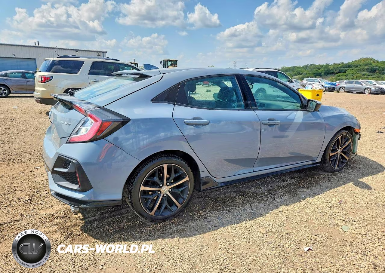 2021 Honda Civic Sport VIN:SHHFK7H45MU229302 - 3