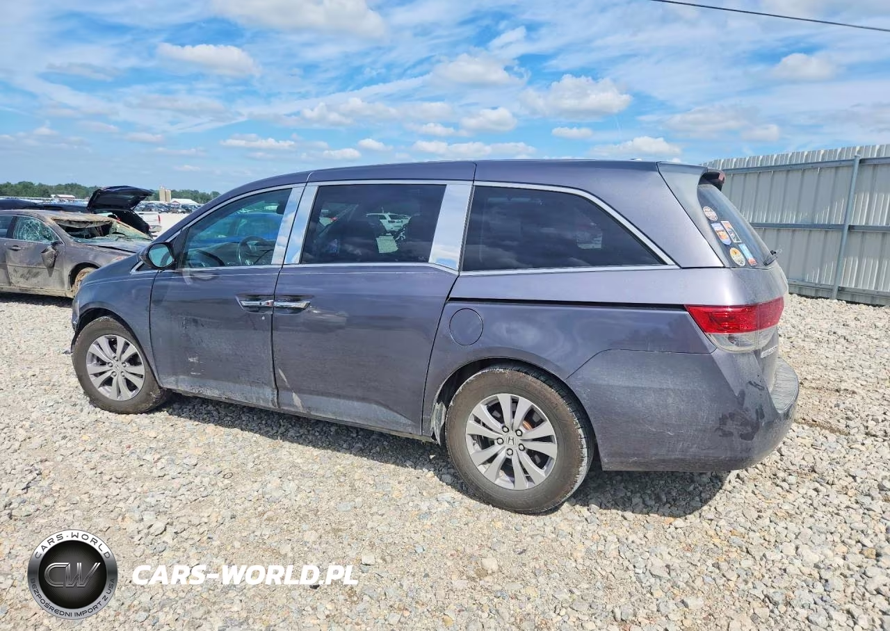 2015 Honda Odyssey Exl VIN:5FNRL5H65FB124022 - 2