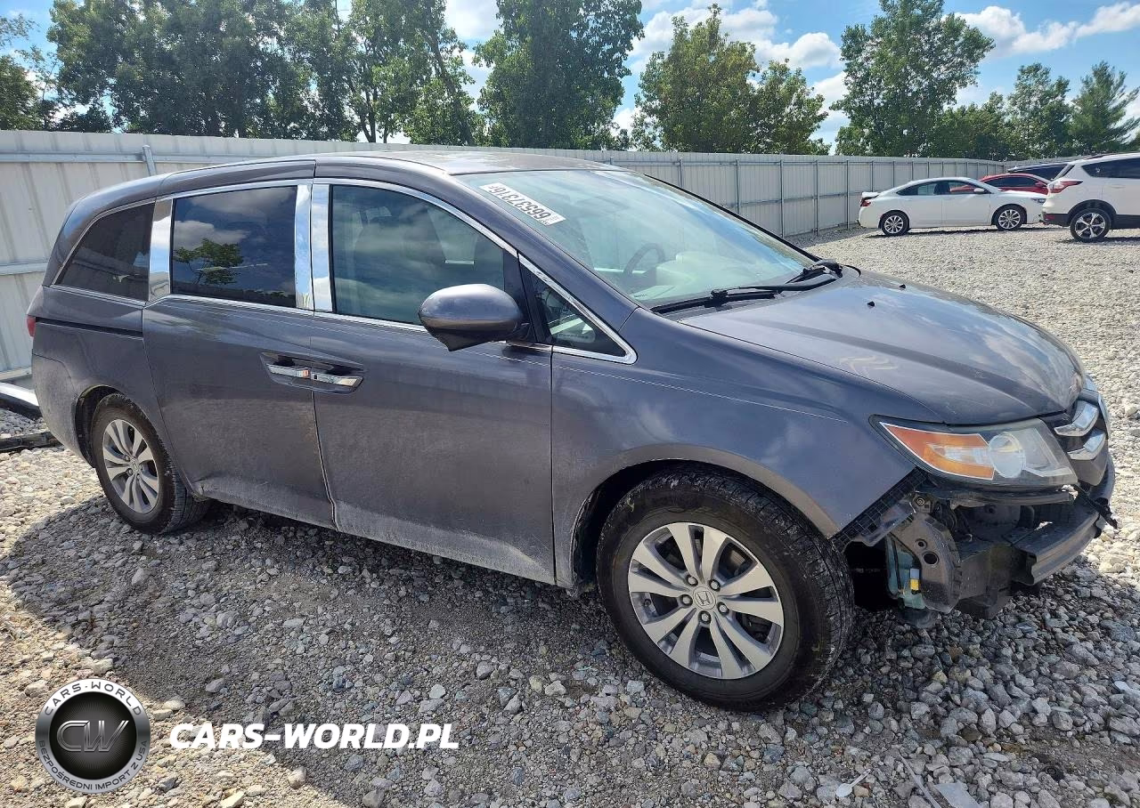 2015 Honda Odyssey Exl VIN:5FNRL5H65FB124022 - 4
