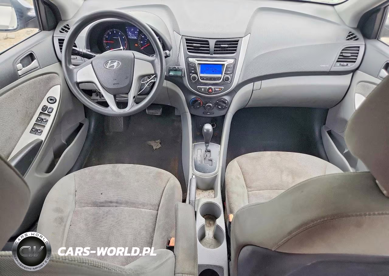 2014 Hyundai Accent Gls VIN:KMHCT4AE2EU774395 - 8