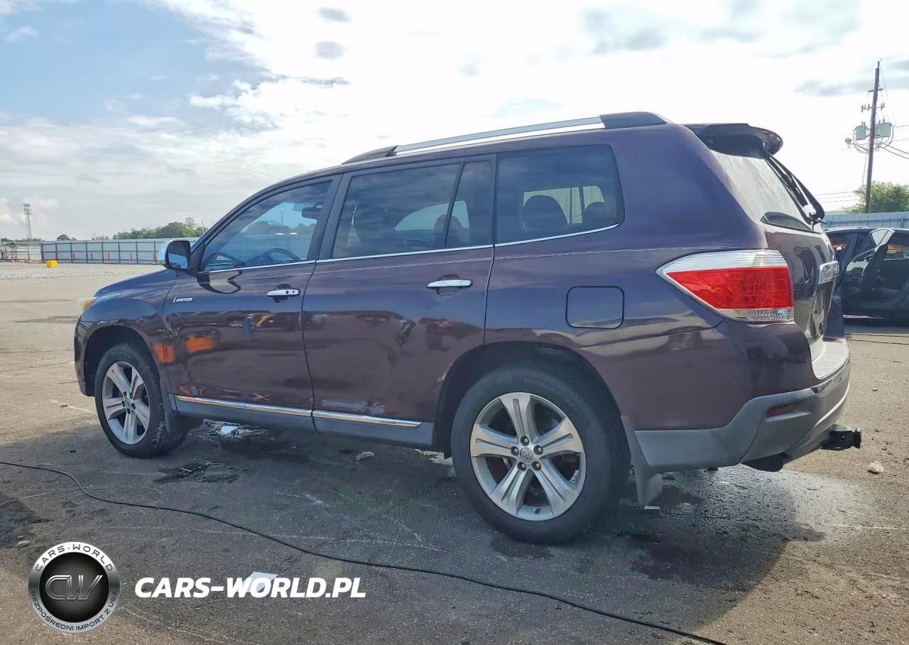 2013 Toyota Highlander Limited VIN:5TDYK3EH7DS117364 - 2