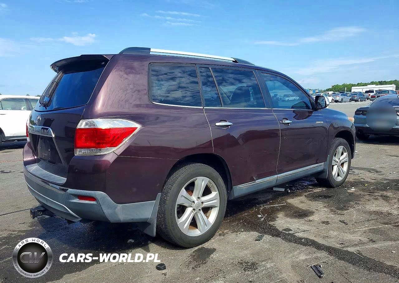 2013 Toyota Highlander Limited VIN:5TDYK3EH7DS117364 - 3
