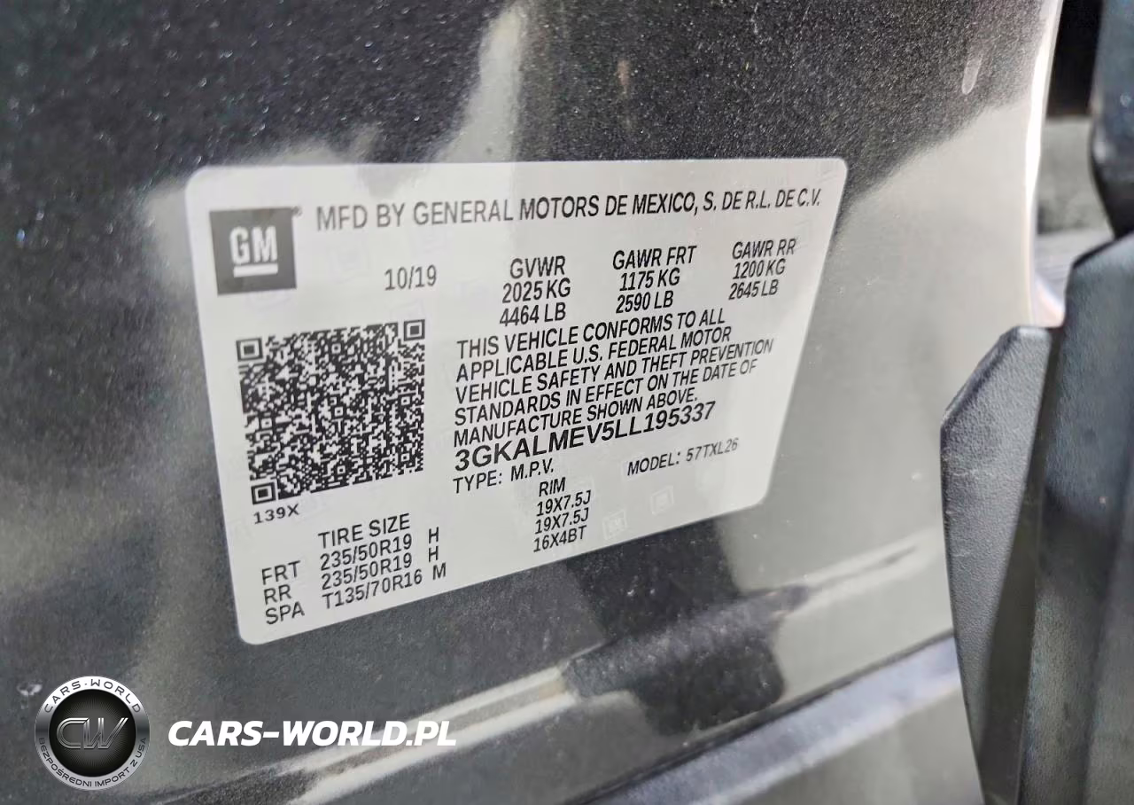 2020 GMC Terrain Sle VIN:3GKALMEV5LL195337 - 13