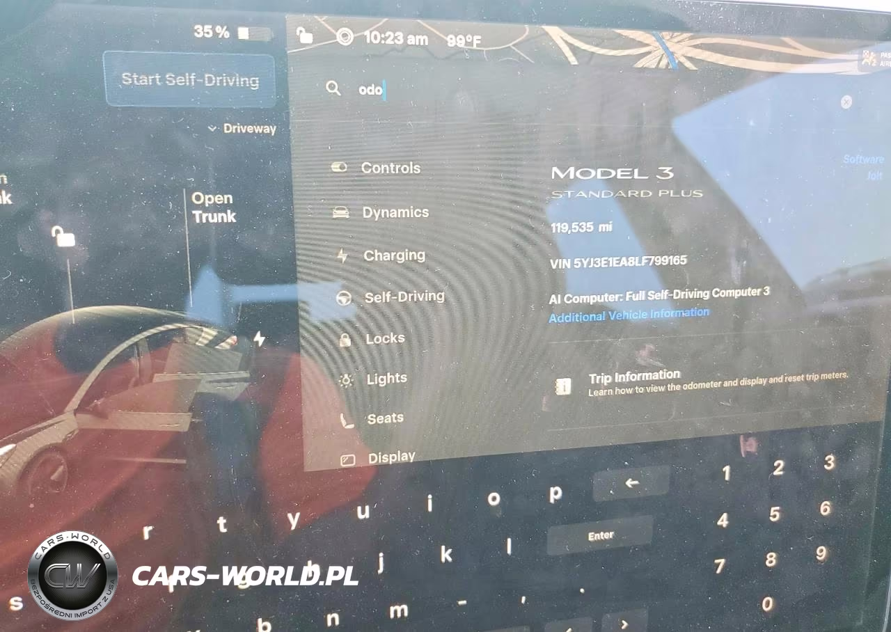 2020 Tesla Model 3 VIN:5YJ3E1EA8LF799165 - 9