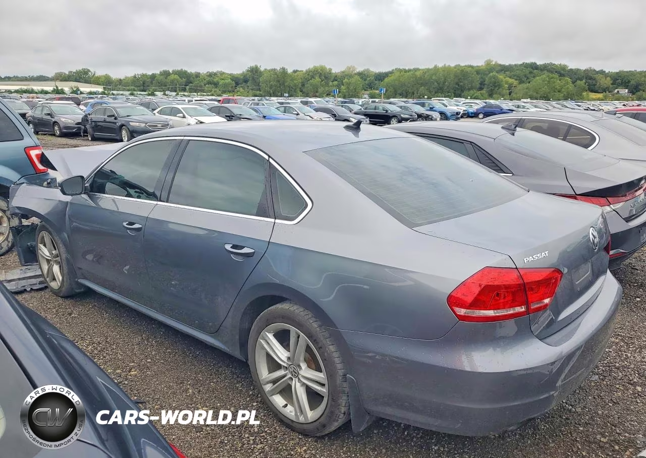 2015 Volkswagen Passat S VIN:1VWAS7A37FC080739 - 2