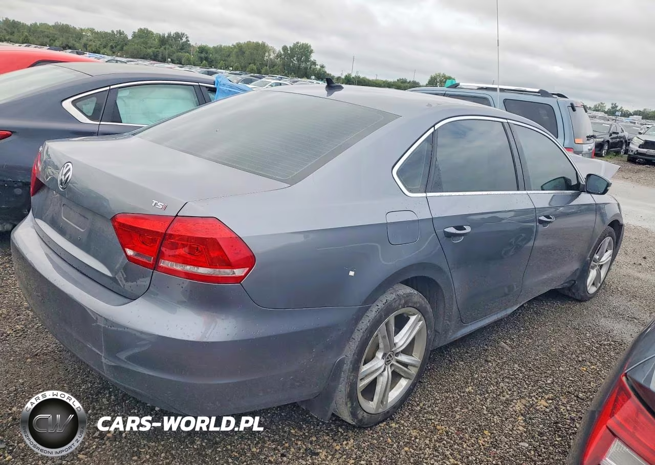 2015 Volkswagen Passat S VIN:1VWAS7A37FC080739 - 3
