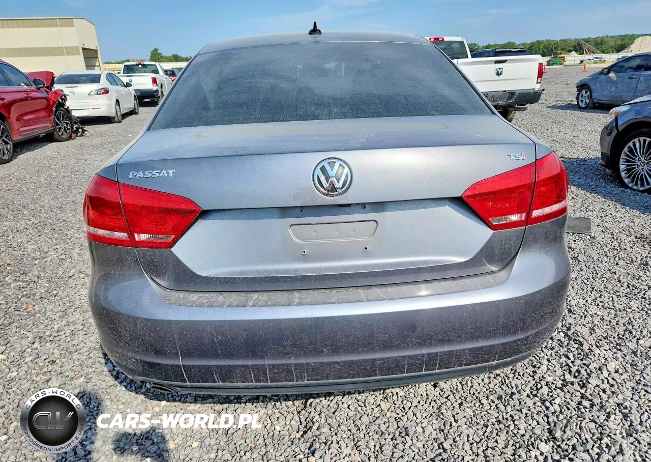 2015 Volkswagen Passat S VIN:1VWAS7A37FC080739 - 6