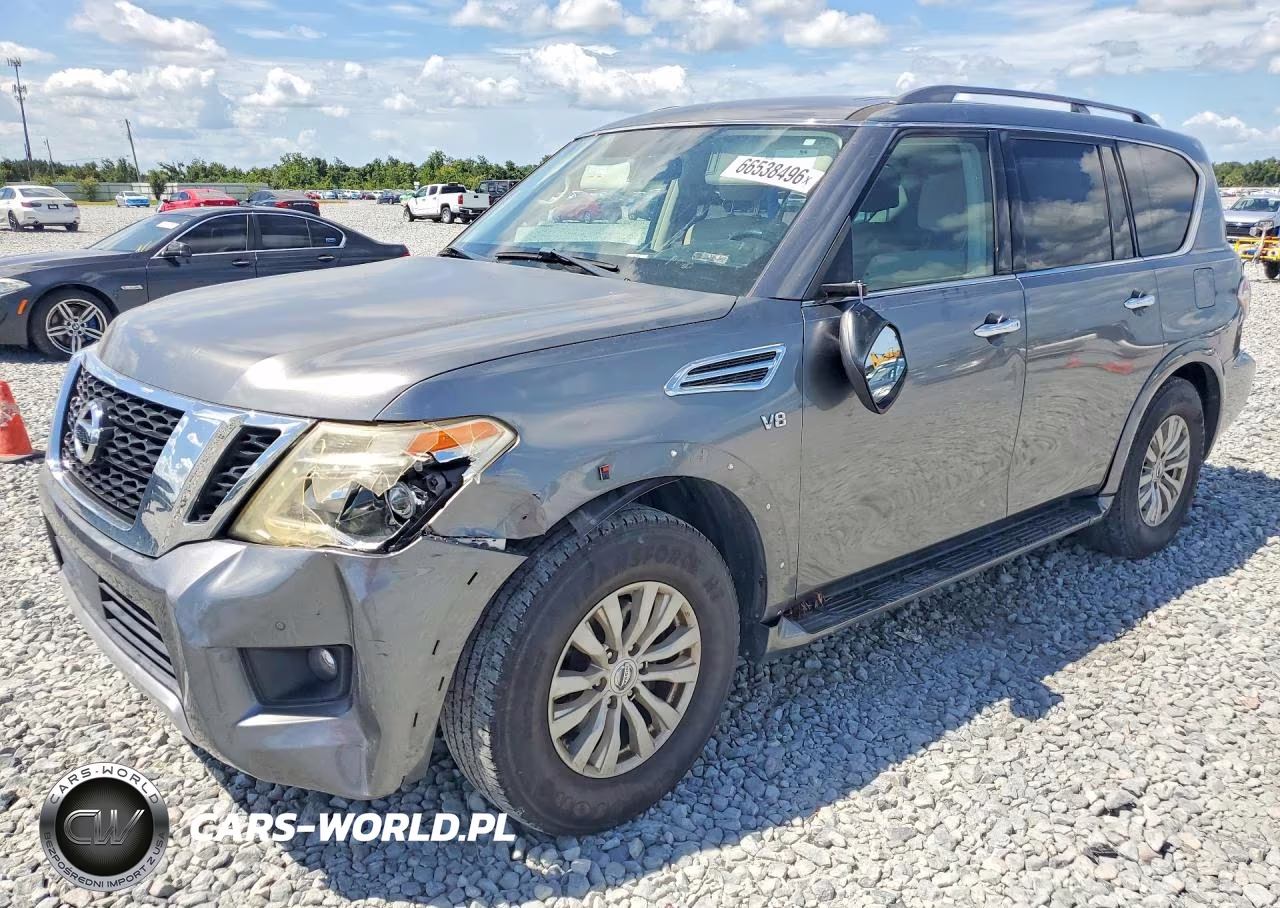 2018 Nissan Armada Sv VIN:JN8AY2ND7J9051369 - 1