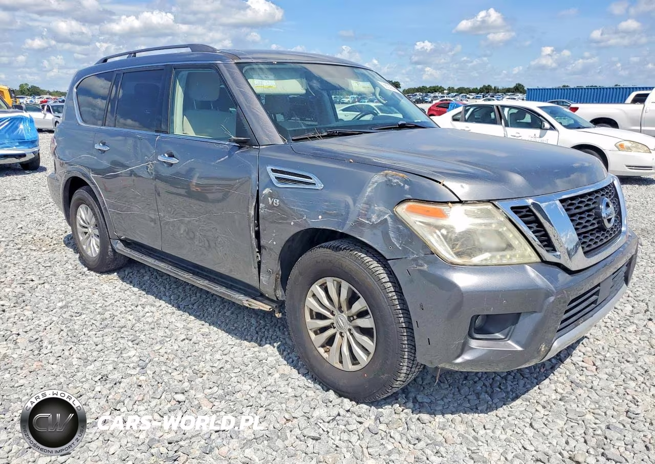 2018 Nissan Armada Sv VIN:JN8AY2ND7J9051369 - 4