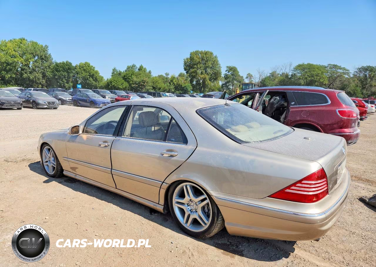 2004 Mercedes-Benz S 55 Amg VIN:WDBNG74J14A427747 - 2