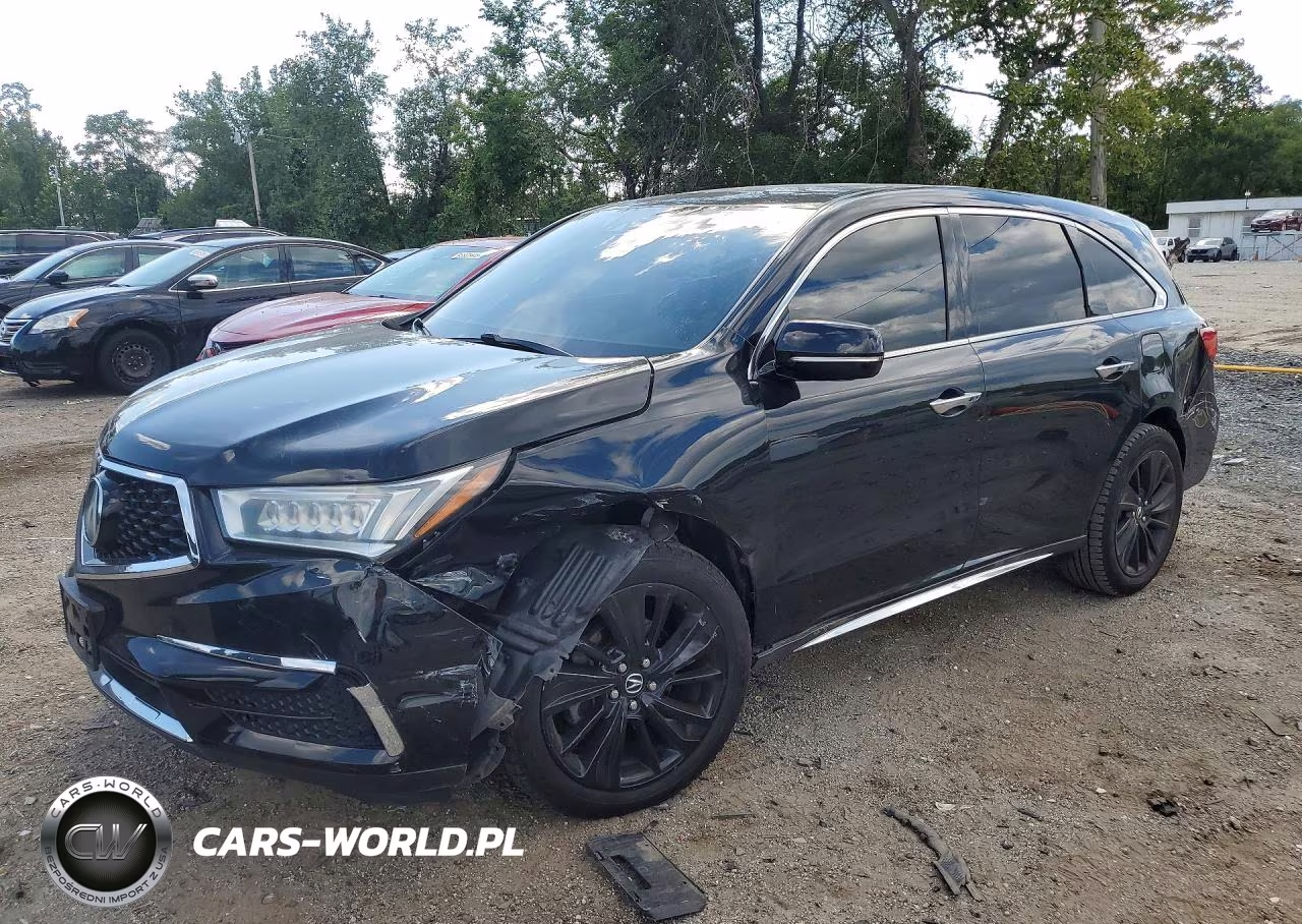 2017 Acura Mdx Technology VIN:5FRYD4H5XHB013607 - 1