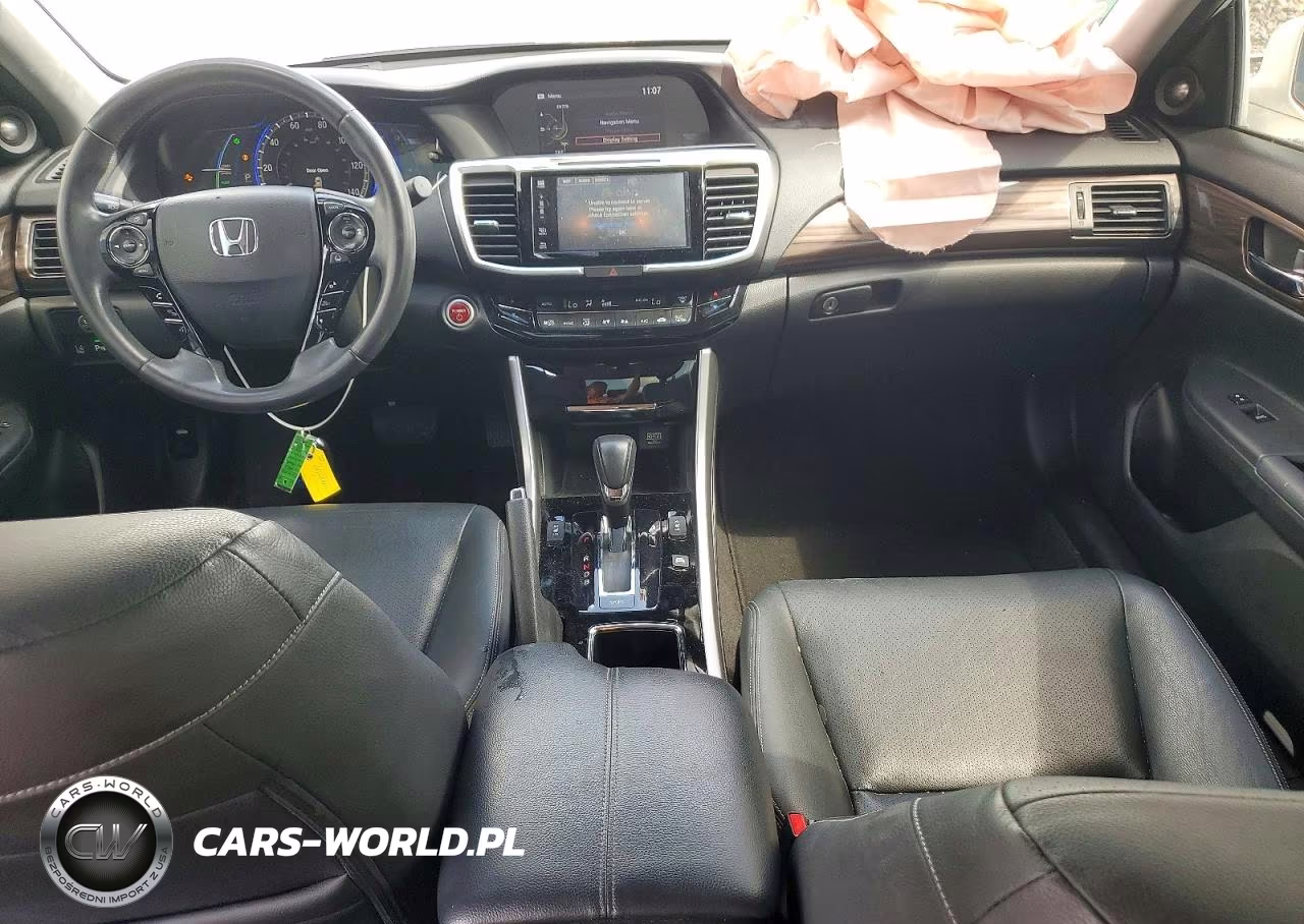 2017 Honda Accord Touring Hybrid VIN:JHMCR6F7XHC005287 - 8