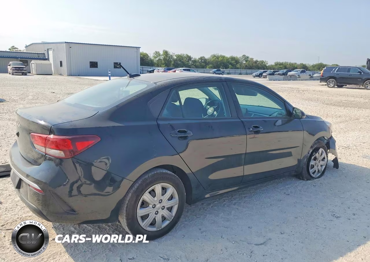 2022 Kia Rio Lx VIN:3KPA24AD0NE444971 - 3