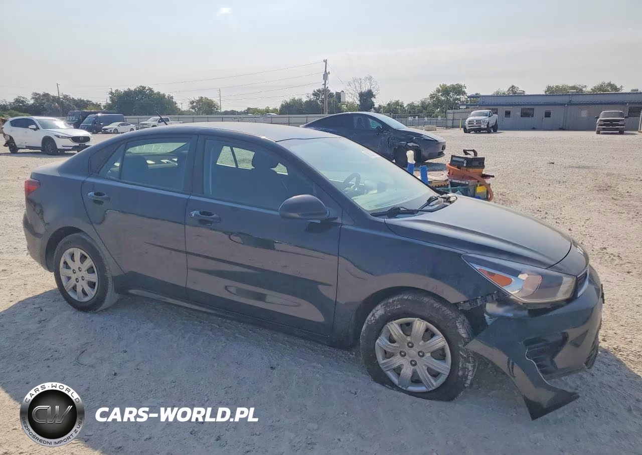 2022 Kia Rio Lx VIN:3KPA24AD0NE444971 - 4