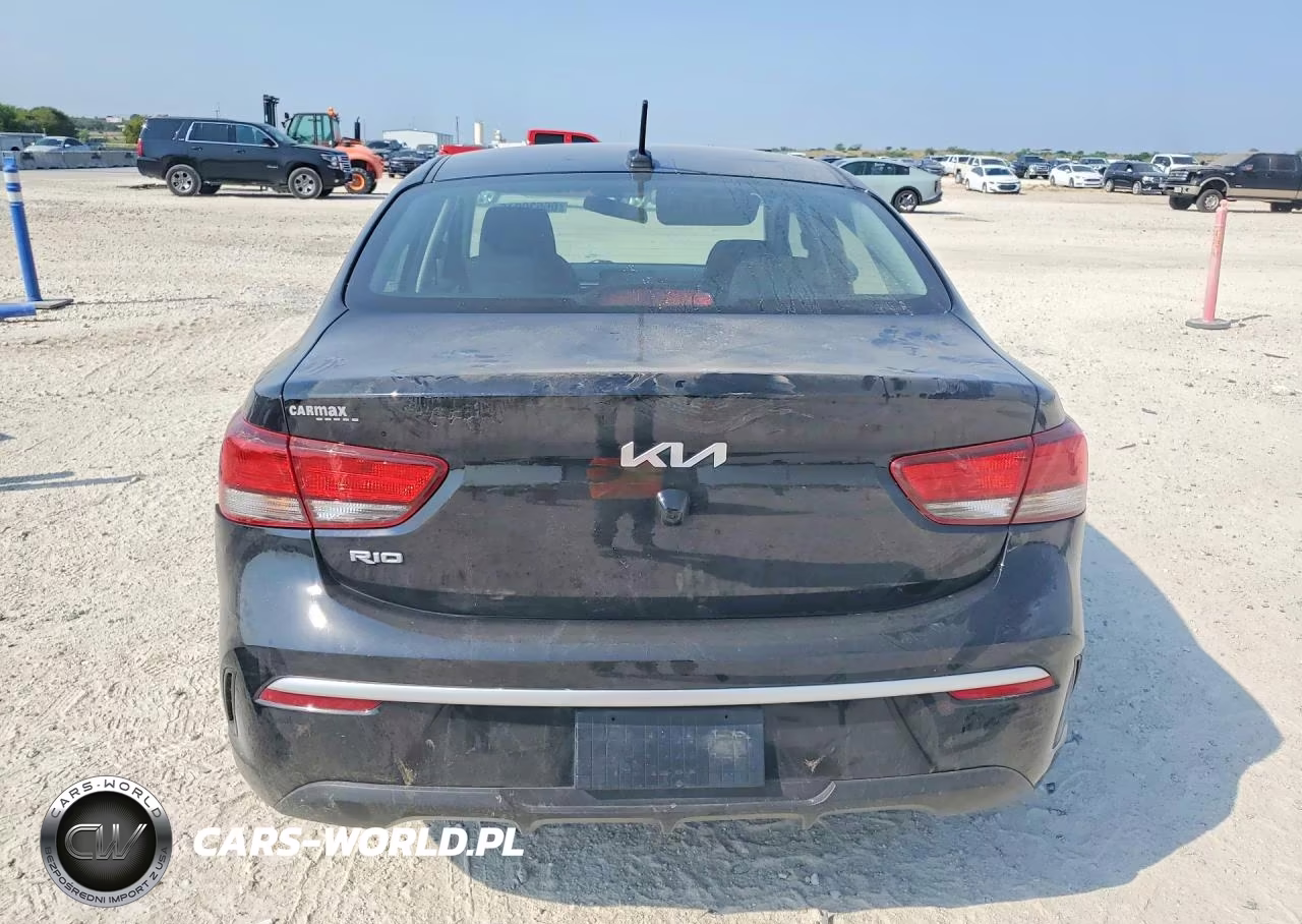 2022 Kia Rio Lx VIN:3KPA24AD0NE444971 - 6