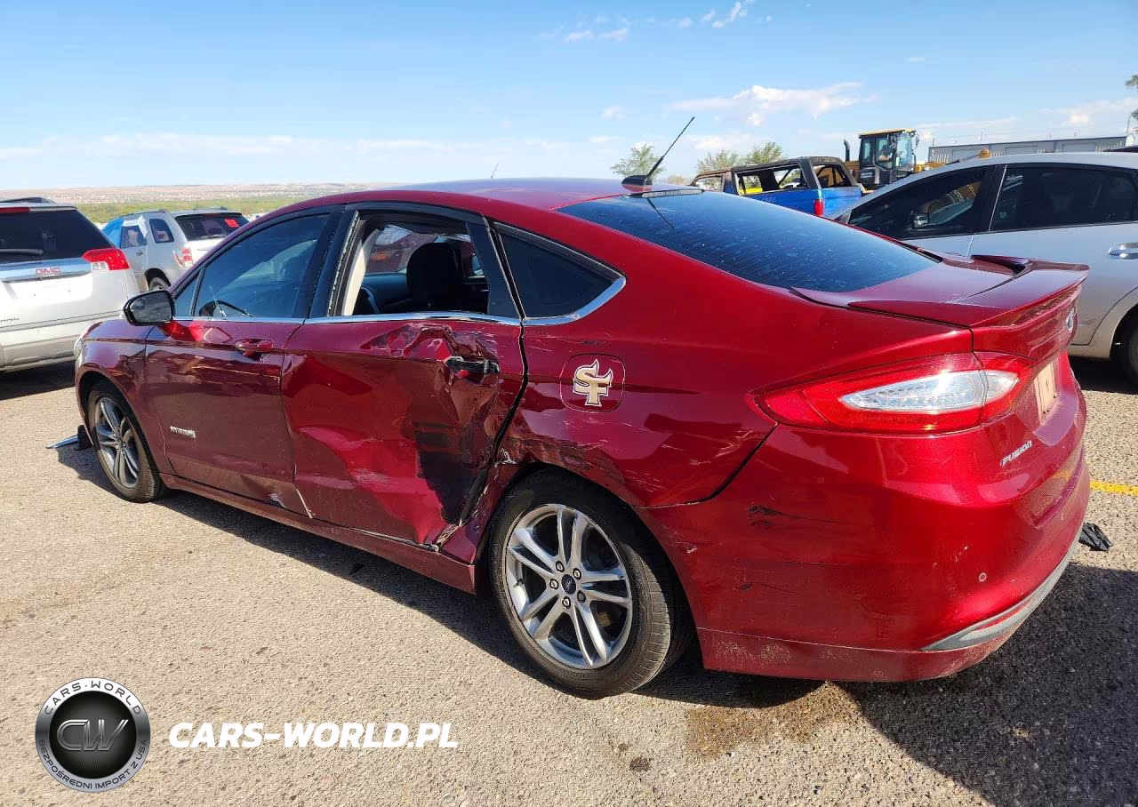 2016 Ford Fusion Se Hybrid VIN:3FA6P0LU0GR289921 - 2